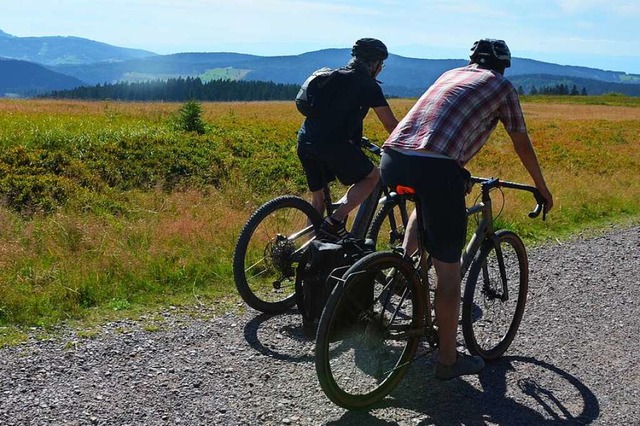 Mit dem Fahrrad (Symbolfoto) ist eine ...l in Krnten nach St. Blasien gereist.  | Foto: Anita Fertl