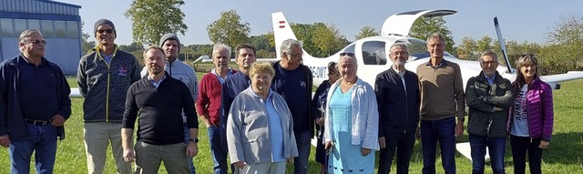 Wiederbelebt wurden bei einem Besuch i...n der Fliegergruppe und des Aroclubs.  | Foto: Fliegergruppe Offenburg