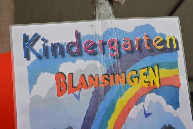 Der Kindergarten Blansingen muss schlieen