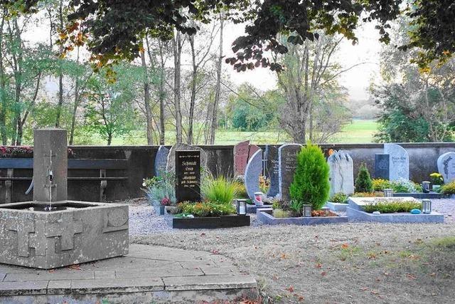 Der Langenauer Friedhof wird im Zuge der Neugestaltung quasi zum Park