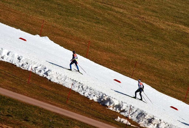 Wie viel Schnee gibt es noch im Schwarzwald &#8211; und fr wie lange?  | Foto: Patrick Seeger (dpa)