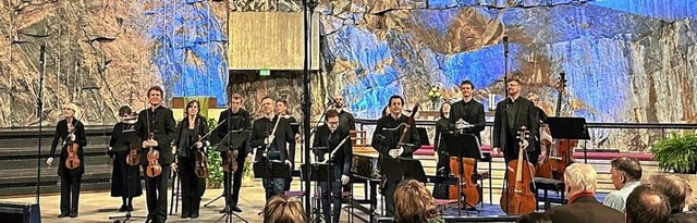 Das Freiburger Barockorchester in Helsinki  | Foto: Hans-Georg Kaiser/FBO