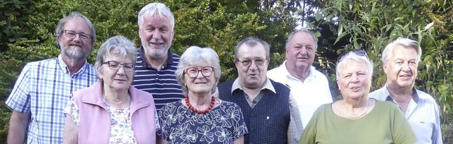 Hadrian Wenzler, Marianne Deiss, Walde... Heide Woldert, Heinz Hess (von links)  | Foto: Marianne Bader