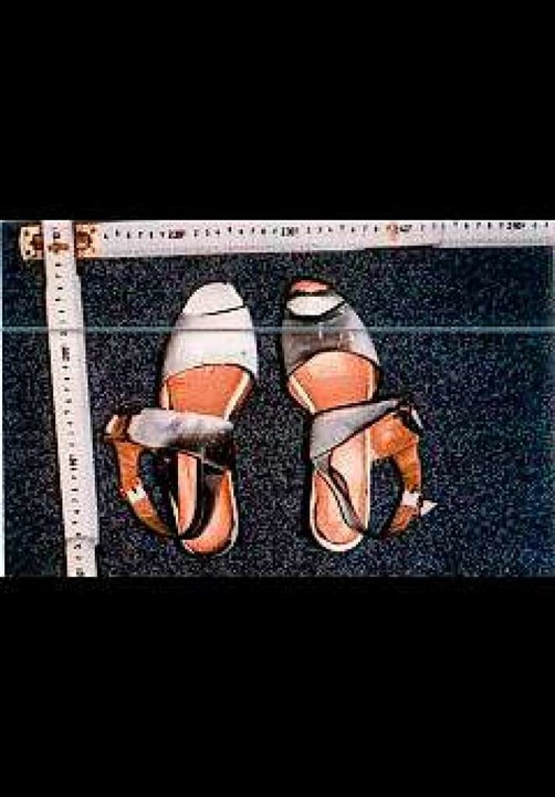 Die Schuhe des Opfers  | Foto: Polizeipräsidium Freiburg