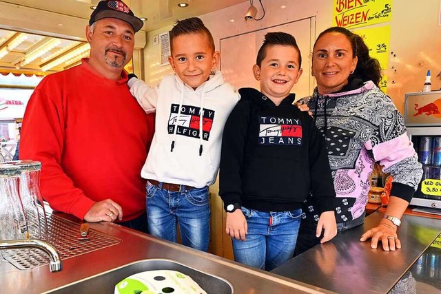 Sie fhren ein bewegtes Leben und lieb...jamin, Bobby, Sammy und Nadja Buhmann.  | Foto: Thomas Kunz