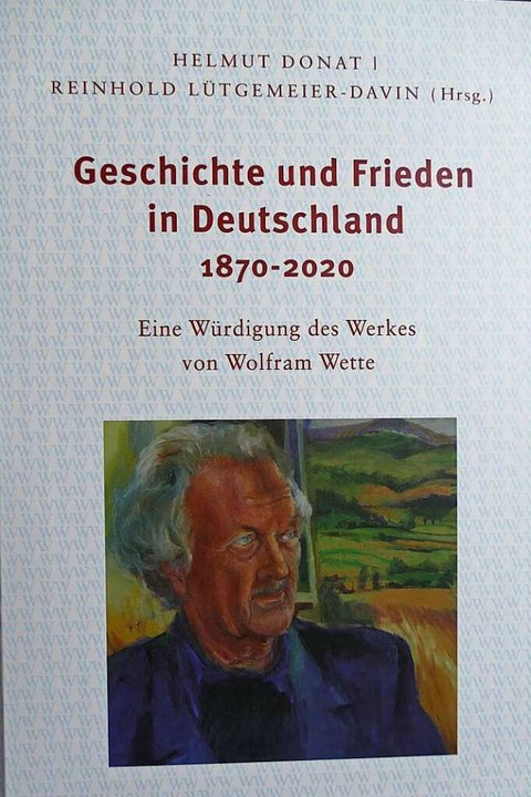 &#8222;Geschichte und Frieden in Deuts...storikers Wolfram Wette wrdigen soll.  | Foto: Sylvia Sredniawa
