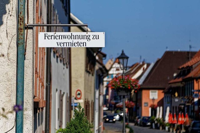 Wie viele Ferienwohnungen vertrgt die... der Endinger Gemeinderat einmal mehr.  | Foto: Martin Wendel