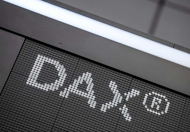 Der Dax ist der wichtigste Aktienindex in Deutschland.  | Foto: Boris Roessler (dpa)