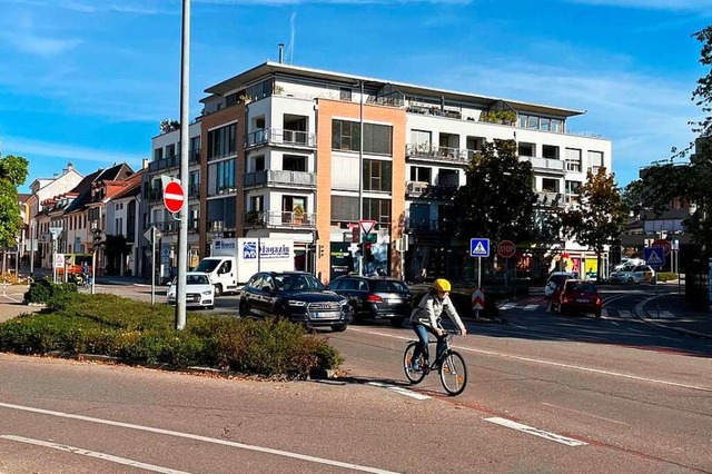 Die Kreuzung beim Aichelepark wird erneuert, aber nicht grundlegend umgestaltet.  | Foto: Reto Wernthaler