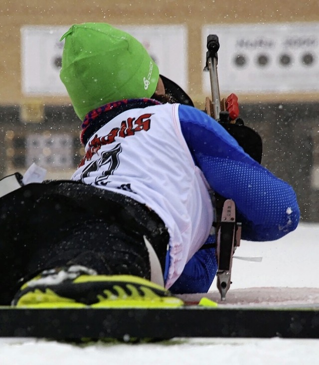 &#8222;Ausreier nach oben&#8220; beim Biathlon  | Foto: Ruoff