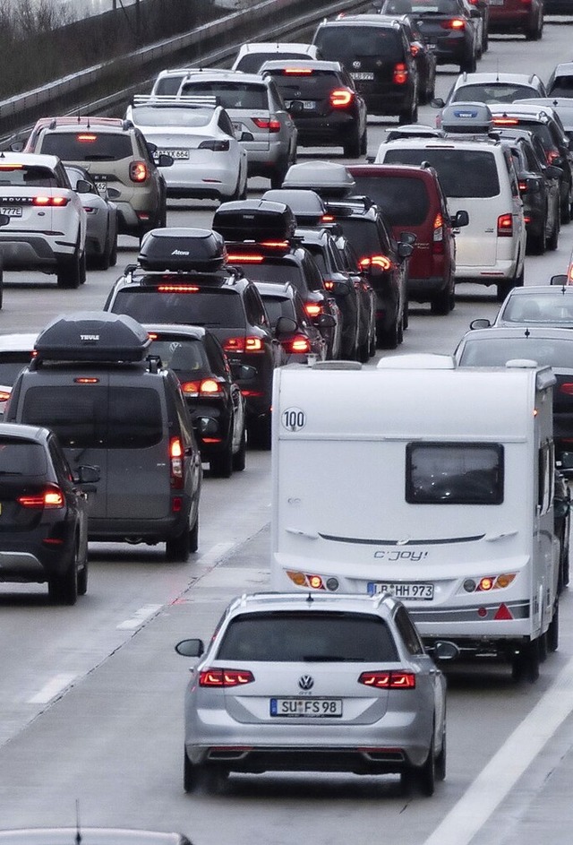 Auch der Autobahnausbau wurde von der Ampel beschlossen.  | Foto: Marijan Murat (dpa)