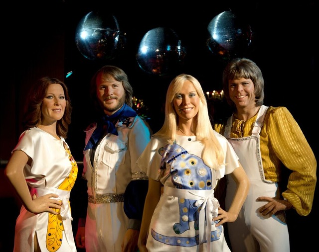 Abba singen nicht von einem  &#8222;Hi...nd passen daher in einen Gottesdienst.  | Foto: ADRIAN DENNIS (AFP)