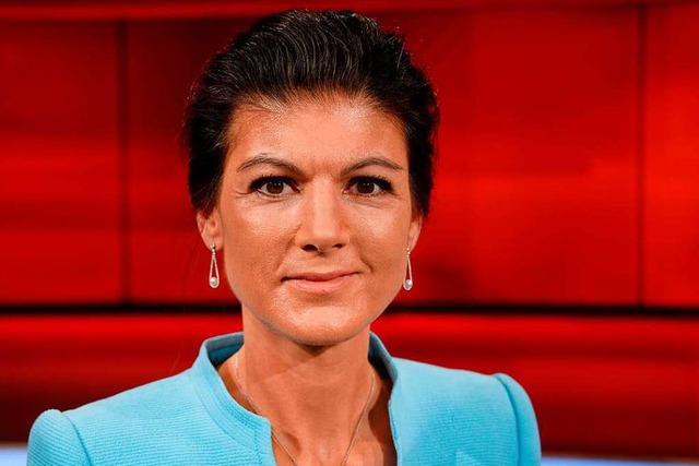 Sahra Wagenknecht selbst hat in den ve...er gesagt, eine neue Partei sei ntig.  | Foto: Henning Kaiser (dpa)