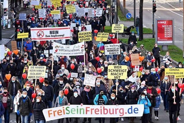 Trinationale Querdenker-Demo wird wohl nur in Weil am Rhein stattfinden