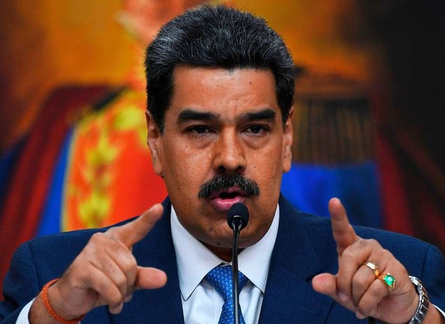 Venezuelas Staatschef Maduro  | Foto: YURI CORTEZ (AFP)