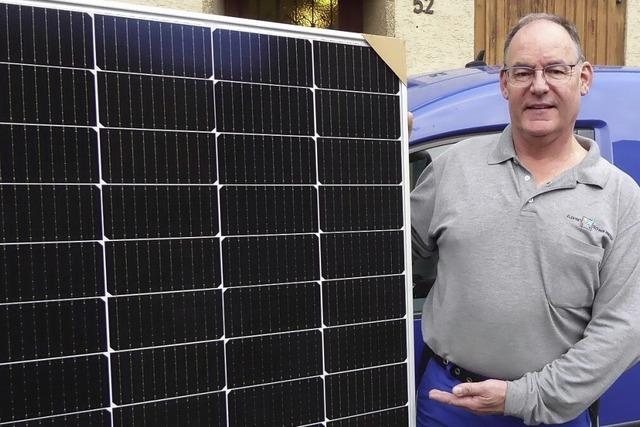 Investor braucht für Solarprojekt einen langen Atem