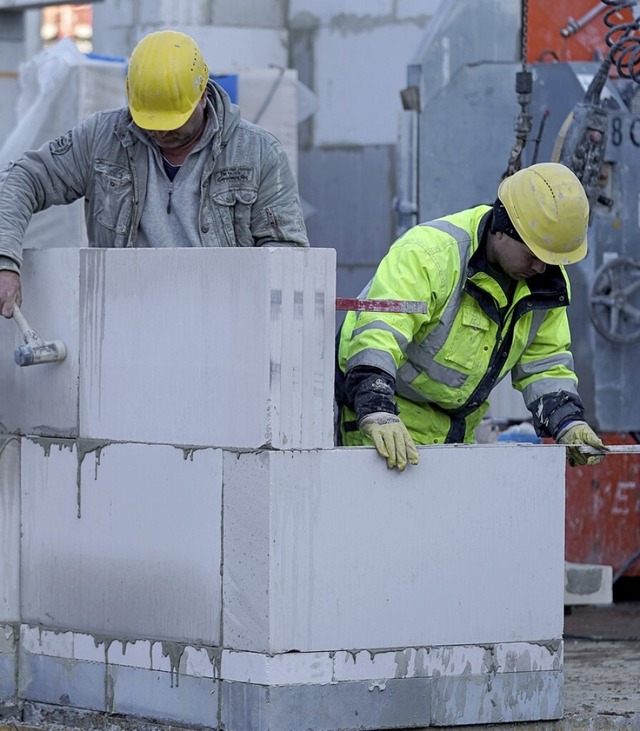 Die Baubranche leidet unter Auftragsrckgngen.  | Foto: Marcus Brandt