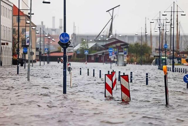 Millionenschden nach Sturmhochwasser an der Ostsee erwartet