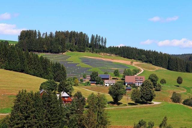 Neue Solaranlage in Breitnau: 