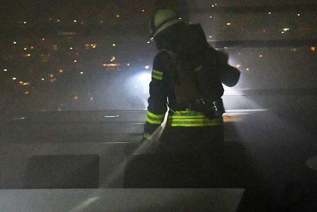 Fotos: Lrracher Feuerwehr bt im Rathaus