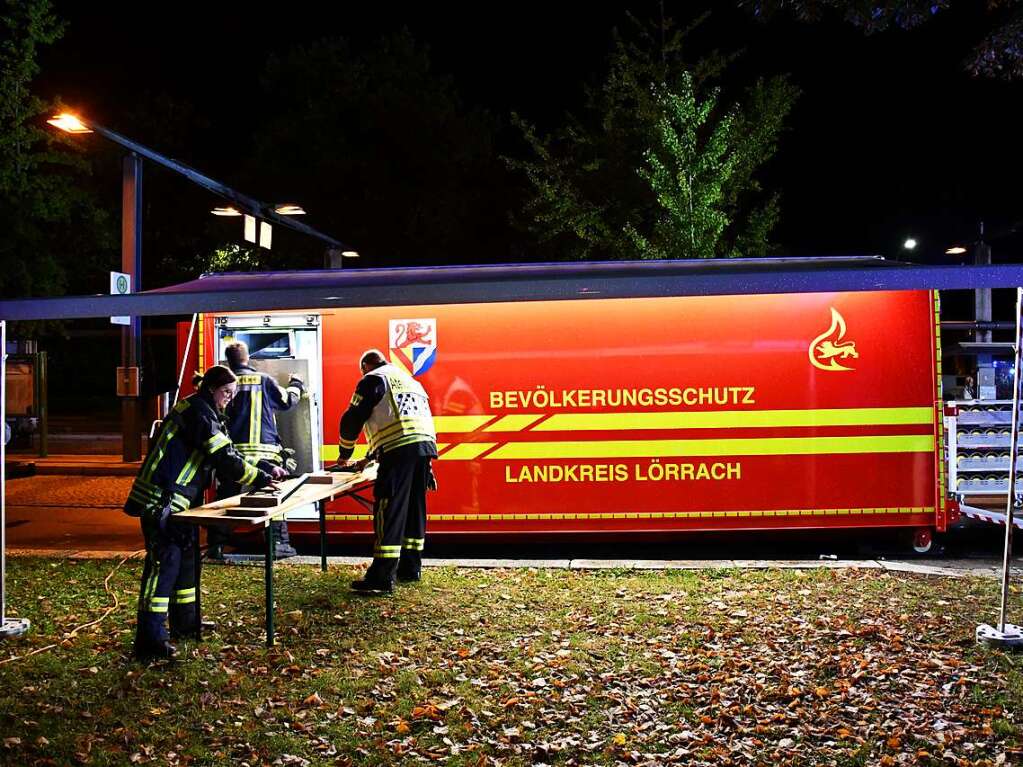 Abschlussbung der Feuerwehr Lrrach im Rathaus