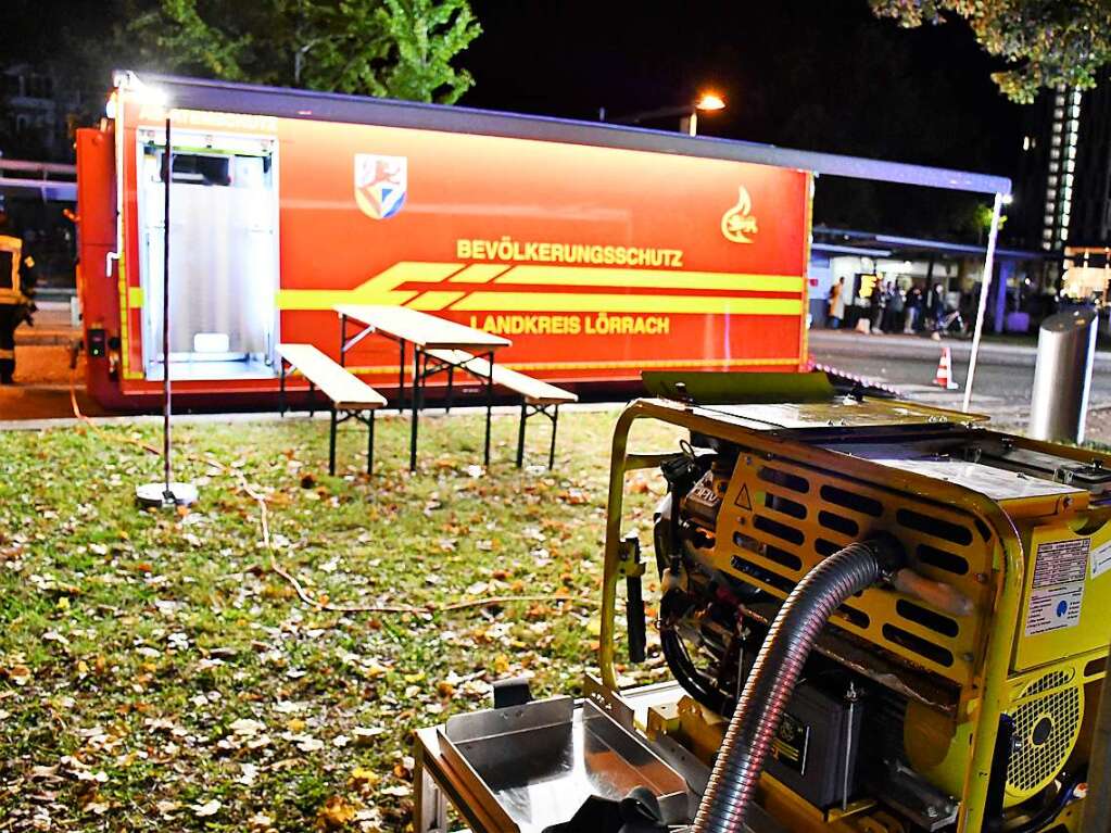 Abschlussbung der Feuerwehr Lrrach im Rathaus