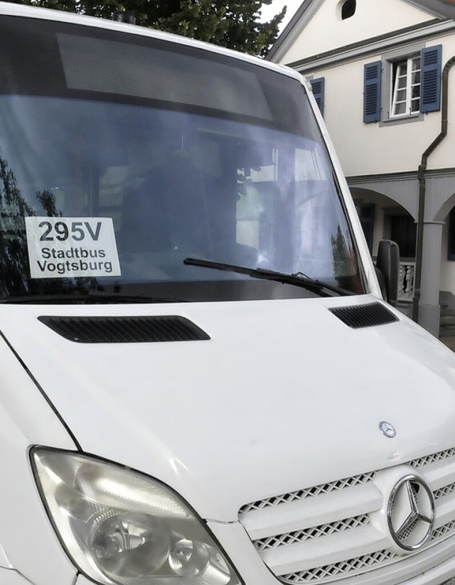 Die Buslinie und der Stadtbus in Vogtsburg gehen knftig in einer Linie auf.  | Foto: Sebastian Ehret