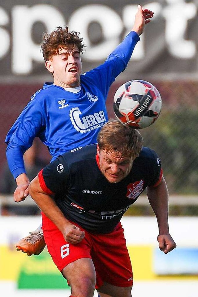 &#8222;Unentschieden ist eigentlich  z...gegen den Schnauer Benedict Behringer  | Foto: Gerd Grndl