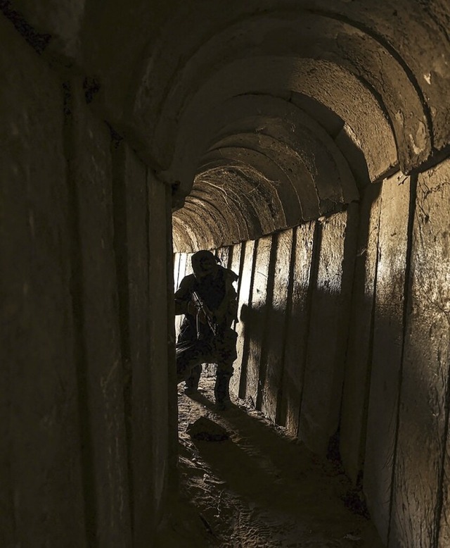 Die Hamas nutzt ein Hunderte Kilometer langes Tunnelsystem.  | Foto: MAHMUD HAMS