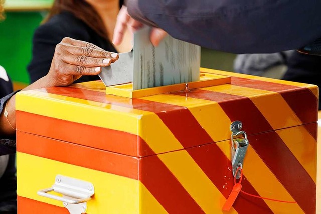 In der Schweiz fanden am Sonntag Wahlen statt.   | Foto: Salvatore Di Nolfi (dpa)