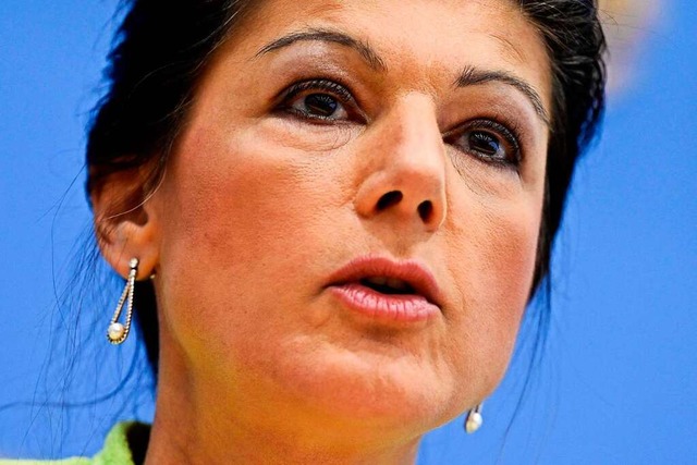 Sahra Wagenknecht: &#8222;Wir haben un... einer neuen Partei entschieden&#8220;  | Foto: JOHN MACDOUGALL (AFP)