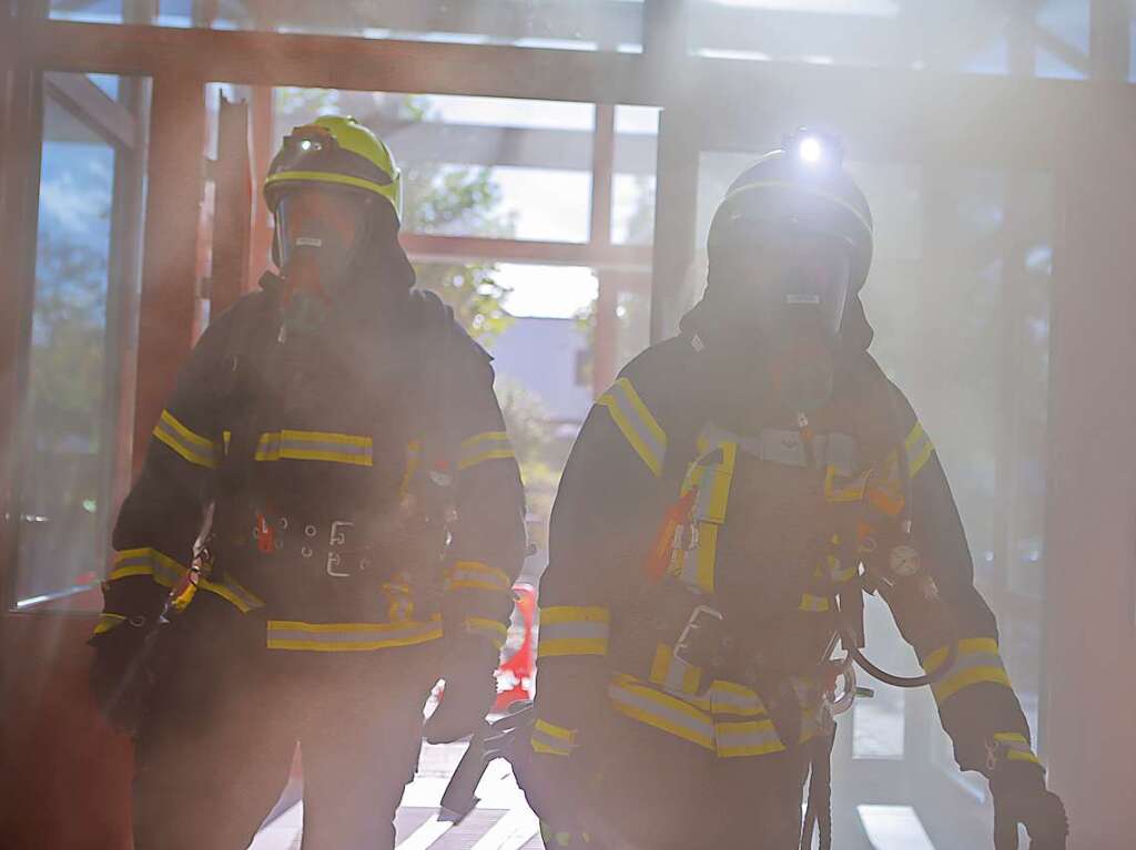 Groe Raumschaftsbung der Feuerwehr Rust mit den Feuerwehren Kappel-Grafenhausen, Ringsheim, Ettenheim und Mahlberg