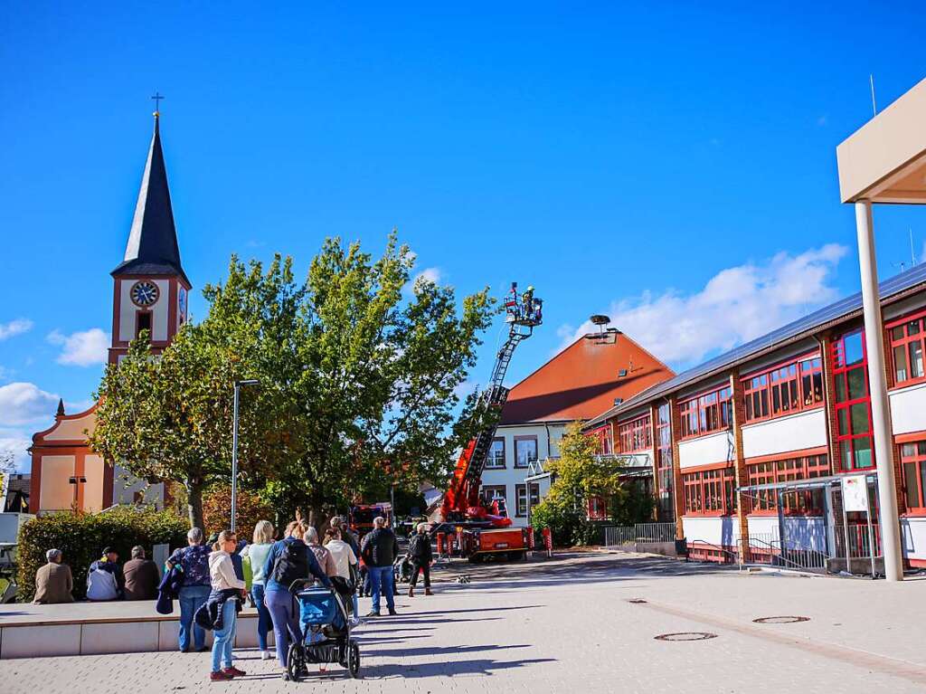 Groe Raumschaftsbung der Feuerwehr Rust mit den Feuerwehren Kappel-Grafenhausen, Ringsheim, Ettenheim und Mahlberg