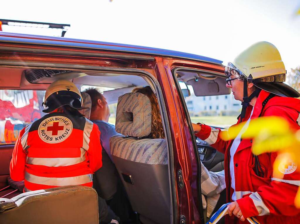 Groe Raumschaftsbung der Feuerwehr Rust mit den Feuerwehren Kappel-Grafenhausen, Ringsheim, Ettenheim und Mahlberg