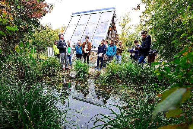 Die Biodiversittskrise bedroht heimis...en der kostation in Freiburg saniert.  | Foto: Ingo Schneider