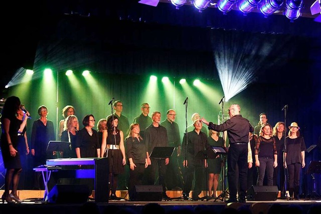 Der Chorus Delicti hat seinen 30. Geburtstag mit einem Konzert gefeiert.  | Foto: Heidi Fel