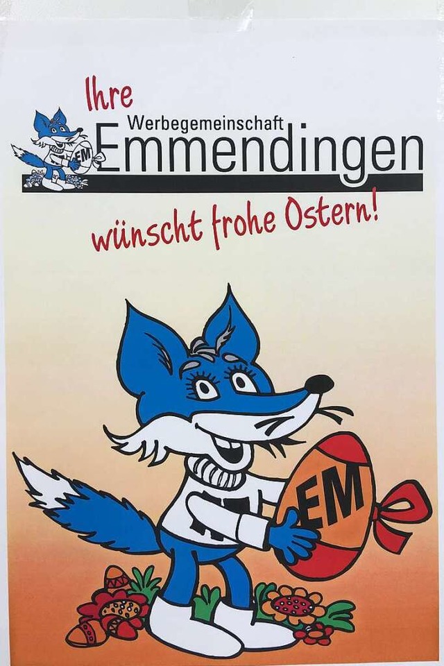 Ein Fuchs als Osterhase? Wenn es ums S...eht, ist in Emmendingen alles erlaubt.  | Foto: privat