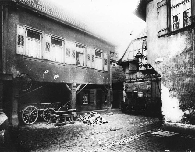 Die alte Stadtmhle im Jahr 1910  | Foto: Stadtarchiv Lahr