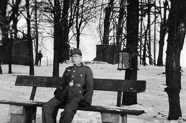 Volkmar Meurer im Frhjahr 1945 auf de...in Norddeutschland wrde gehen mssen.  | Foto: Privat/Repro: Norbert Klein