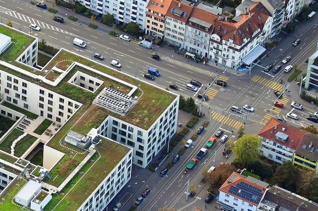 Um diese Kreuzung am Felix-Platter-Spital geht es.  | Foto: Erich Meyer