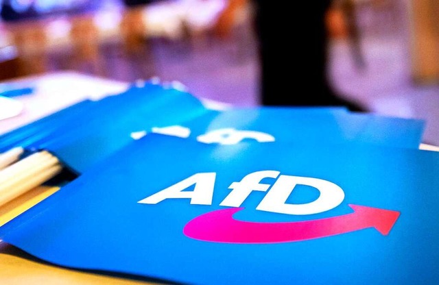 In Rheinfelden wurde der erste AfD-Stadtverband im Landkreis Lrrach gegrndet.  | Foto: Daniel Karmann (dpa)