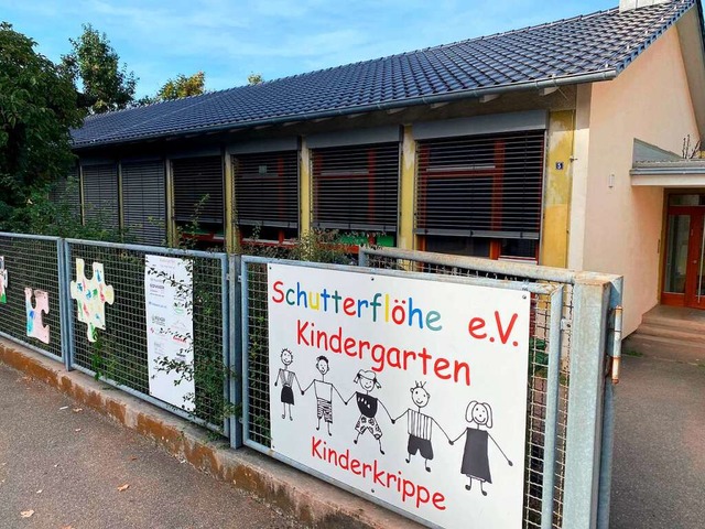 Der Kindergarten in der Tramplerstrae...r vom Verein Schutterflhe betrieben.   | Foto: Mark Alexander