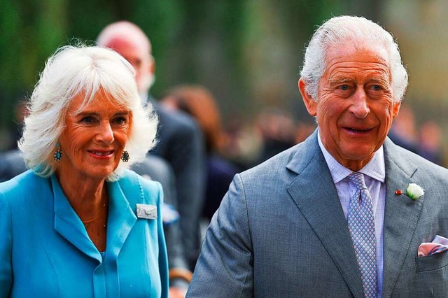 Knig Charles III. und Knigin Camilla von Grobritannien  | Foto: Hannah Mckay (dpa)