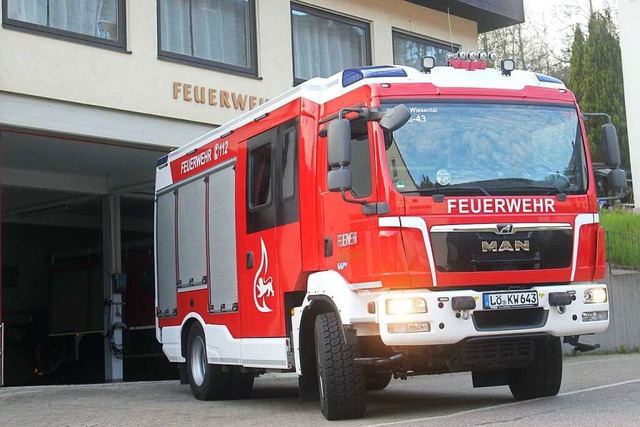 Die Feuerwehr Kleines Wiesental ist aktuell nur unter kommissarischer Leitung.  | Foto: Yvonne Rnzi