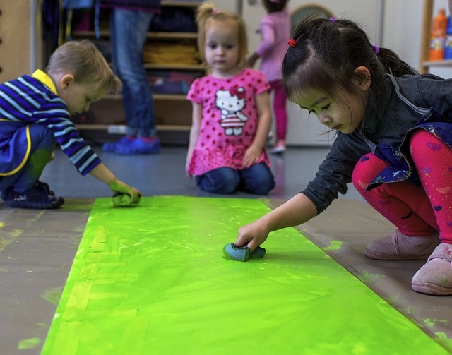 Der Kreis frdert die Bildung in den Kitas.  | Foto: Jens Bttner