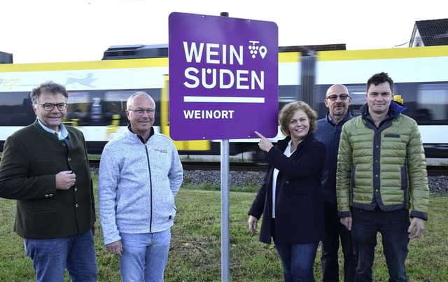 Buchholz erhlt ein neues Erkennungsmerkmal an den Ortseingngen.    | Foto: Hubert Bleyer