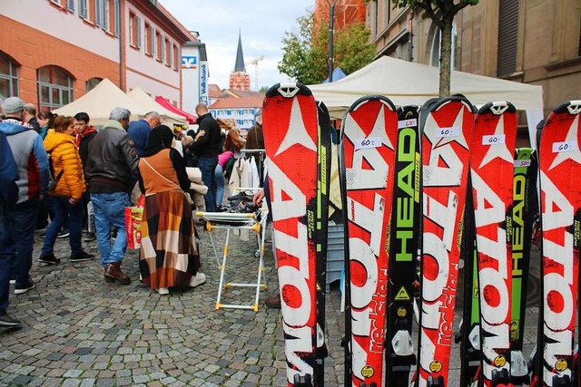 Gut besucht war der Brettlimrkt auch in diesem Jahr.  | Foto: Annika Sindlinger