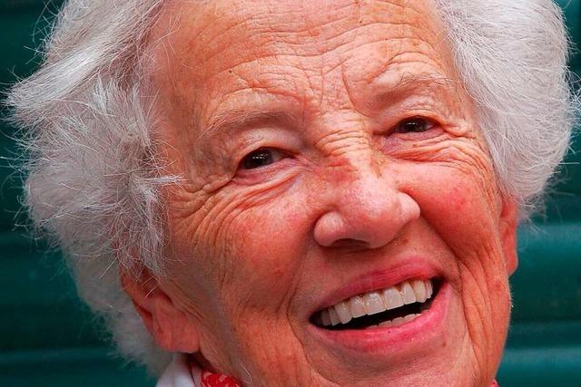 Marta Scheumann aus Lahr-Mietersheim ist ein Energiebündel – nun wird sie 90