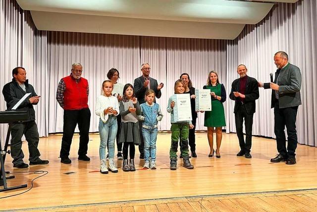 Sommerbergschule darf sich nun Naturparkschule nennen