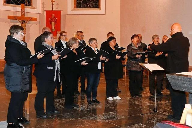 Der Sulzer Kirchenchor meistert beim Jubiläumskonzert auch anspruchsvolle Aufgaben